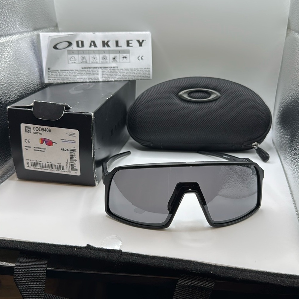Oakley Matte Black Sutro Sunglasses